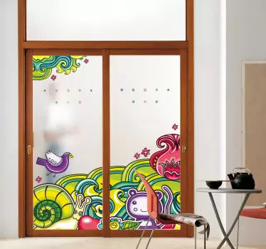 Forest Vinyl Sticker - TenStickers
