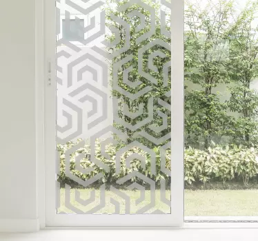 Frosted window decal - TenStickers