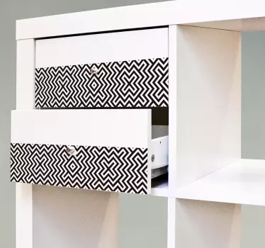 geometric for ore furniture decal - TenStickers