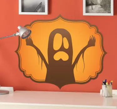 Ghost Wall Sticker - TenStickers