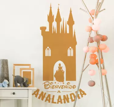 Girl room fairy tale fairy tale wall decal - TenStickers