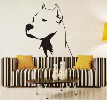 Great Dane Wall Sticker - TenStickers