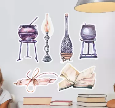 Harry magic wall mural decal - TenStickers