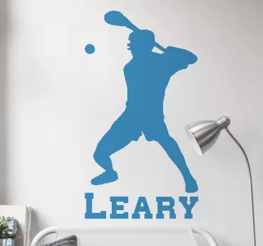 Hurling Player wall decor - TenStickers