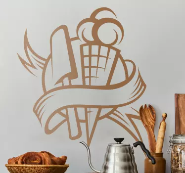 Ice Cream Kitchen Sticker - TenStickers