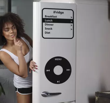 iFridge  appliance decals - TenStickers
