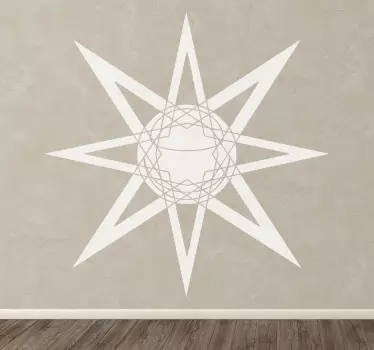 Illuminating Star Decal - TenStickers