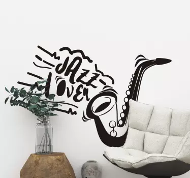 Jazz lover wall decor - TenStickers