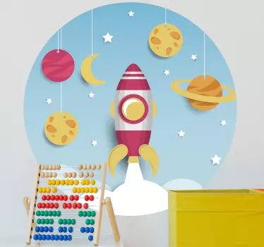 Kids space decal - TenStickers