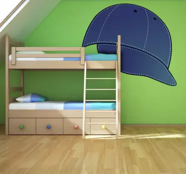Kids Stickers Baseball Cap - TenStickers