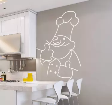 Kitchen Boos Sticker - TenStickers