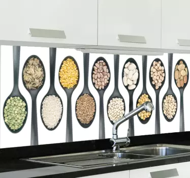 Kitchen Spoons Wall Sticker - TenStickers