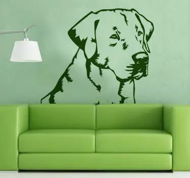 Labrador Retriever Sticker - TenStickers