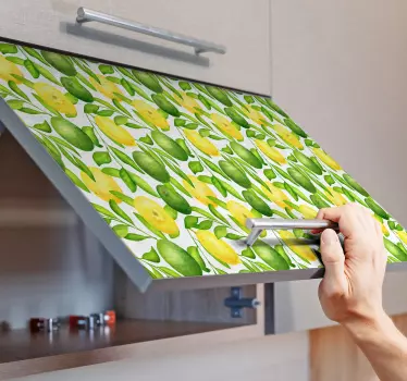 Lemons and Limes  decals for furniture - TenStickers