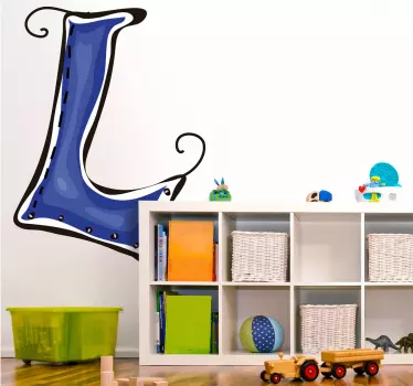Letter L Sticker - TenStickers