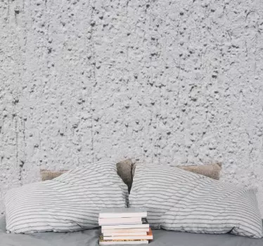 Light grey cement vinyl print wall decal - TenStickers