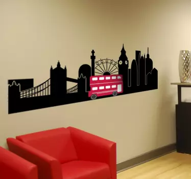 London Big Ben Wall Mural - TenStickers