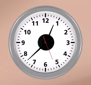 Lounge Clock Sticker - TenStickers