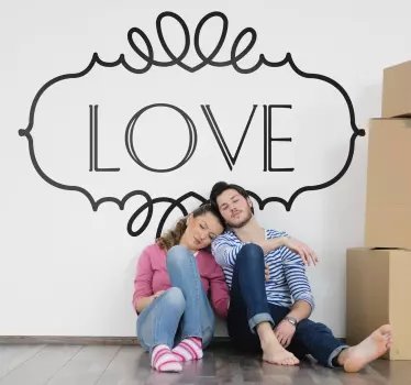 Love Wall Sticker - TenStickers