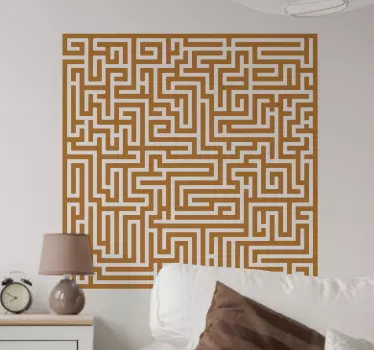 Maze Wall Mural - TenStickers