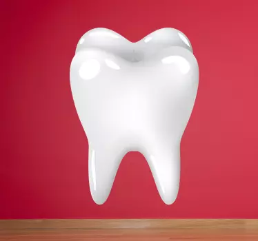 Molar Tooth Sticker - TenStickers