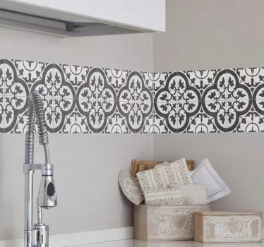 Moroccan Tile Sticker - TenStickers