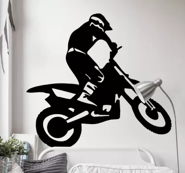 Motocross Wall Sticker - TenStickers