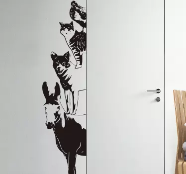 Musicians of Bremen Wall Sticker - TenStickers