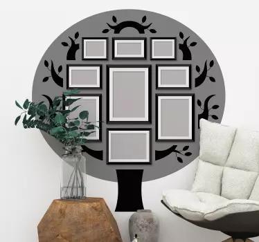 Nature tree pictures tree wall decal - TenStickers