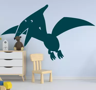 Nordic dino pterodactyl  dragon wall sticker - TenStickers