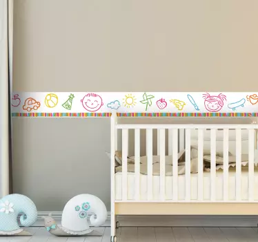 Nursery Wall Sticker - TenStickers