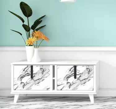 Object sticker elegant marble design - TenStickers