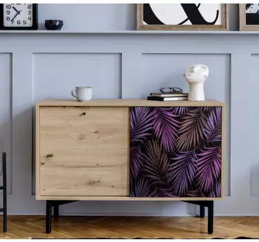 Original tropical palm leaves decals for furniture - TenStickers