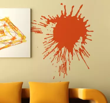 Paint Splash Sticker - TenStickers