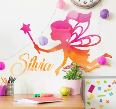 Personalized fairy fantasy decal - TenStickers