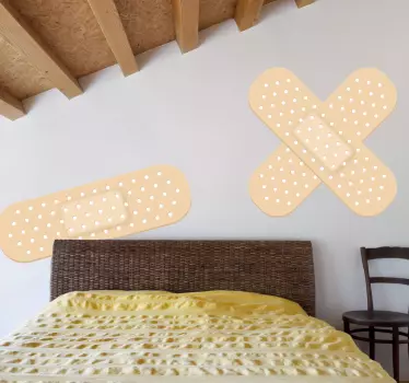 Plasters Decorative Decal - TenStickers