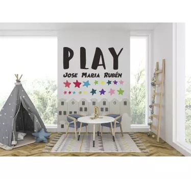 Play children toy decal - TenStickers