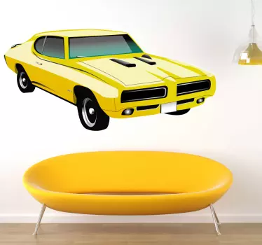 Pontiac GTO 1970 Decorative Sticker - TenStickers