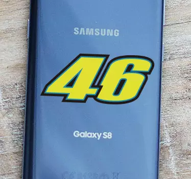 rossi number (samsung)decal - TenStickers
