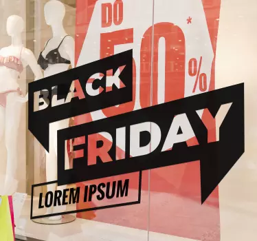 Sales sticker 50 percent off - TenStickers