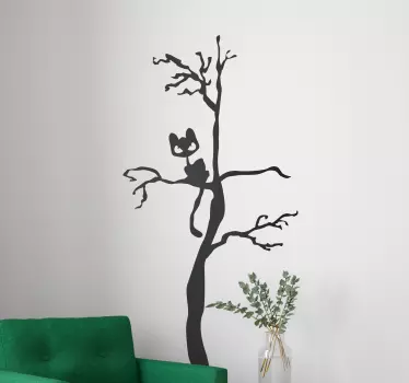 Scary Coat Hanger Sticker - TenStickers
