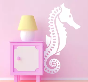 Seahorse Wall Sticker - TenStickers