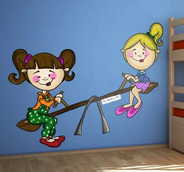 Seesaw Kids Sticker - TenStickers