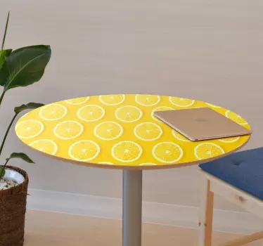 Sliced lemons FURNITURE decals for furniture - TenStickers