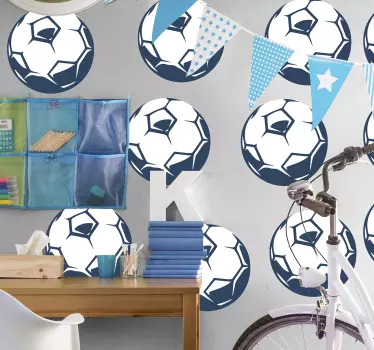 Soccer ball football sticker - TenStickers