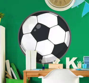Soccer football decal - TenStickers