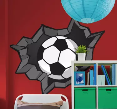 Soccer sport football sticker - TenStickers