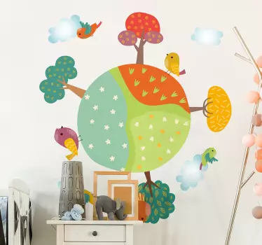 Spring baby  baby wall sticker - TenStickers