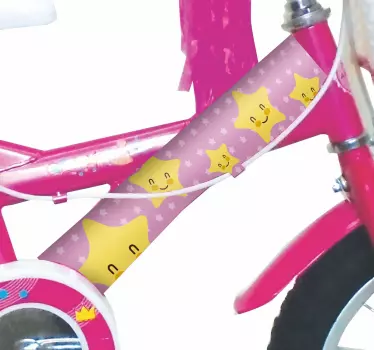 Star bikes  Bike Decal - TenStickers