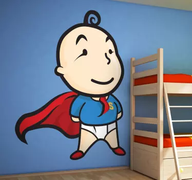 Super Toddler Kids Sticker - TenStickers